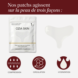 Patch anti-rides pour la poitrine