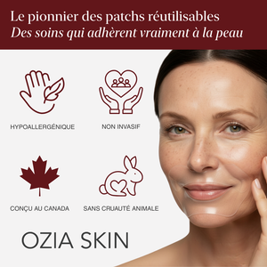 Patchs anti-rides pour les lèvres et sourire
